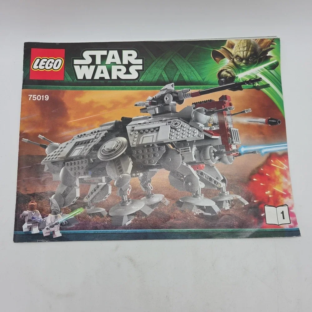 LEGO STAR WARS 75019 Episode 3 AT-TE Books # 1 & 2 Instruction Manuals Only